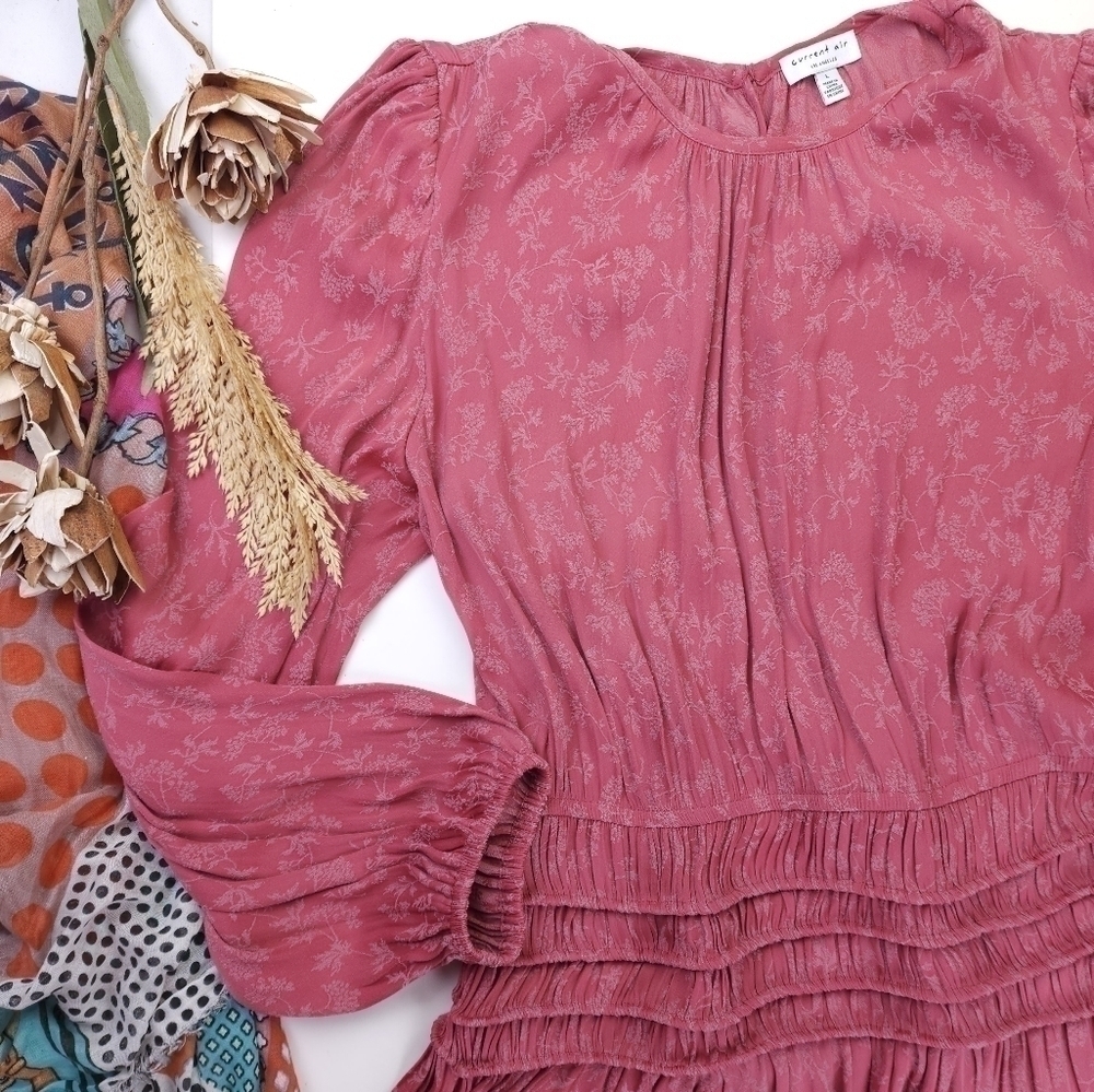 Current Air Anthropologie Pink Dress Sz L - Picture 13 of 13
